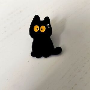 BLACK CAT Brooch  BROOCH PIN